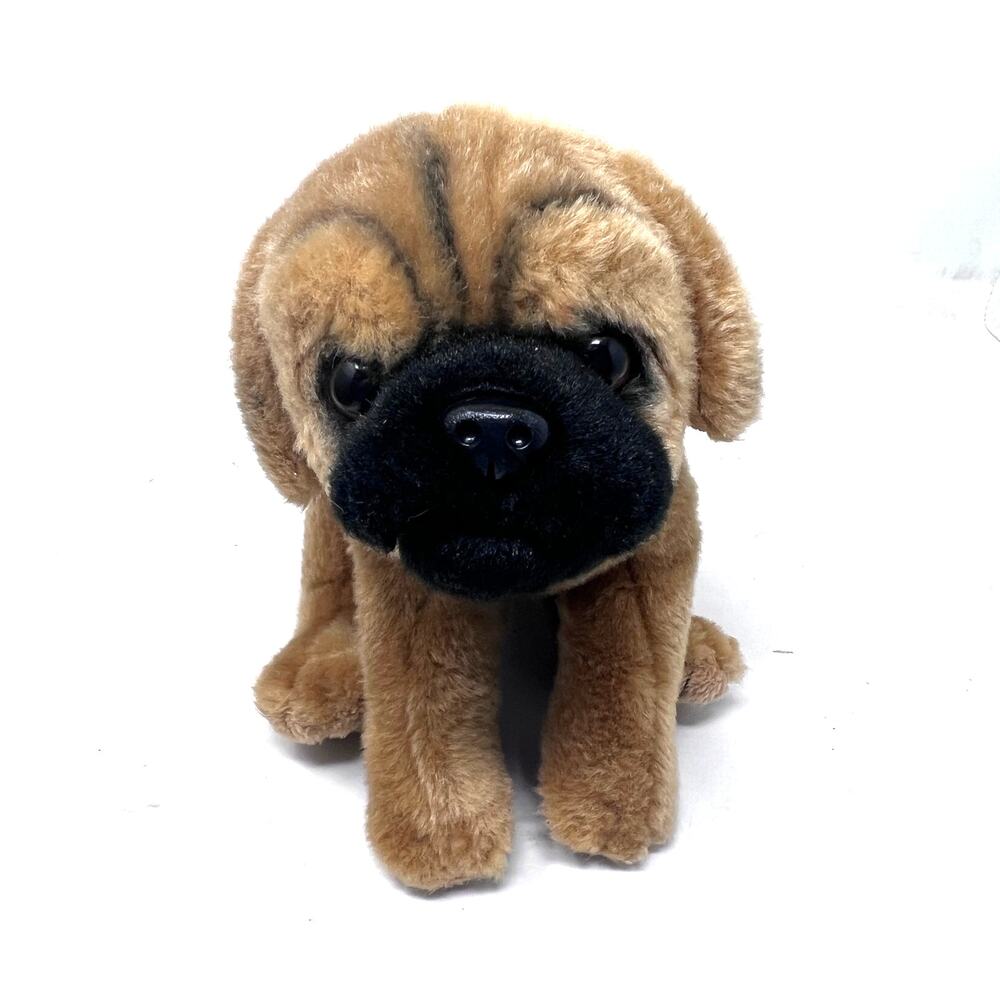 Animal Alley Boxer Mastiff Puppy‎ Bulldog Plush Brown Black Muzzle Dog Toys R Us